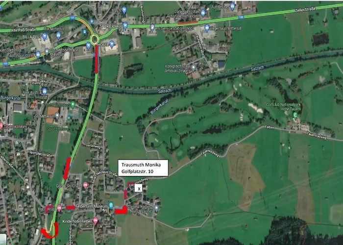 Daire Golf & Trausmuth Monika Inkl Sommercard - Golfplatz 500 M Entfernt, Inkl Waschmaschine, Trockner Mittersill